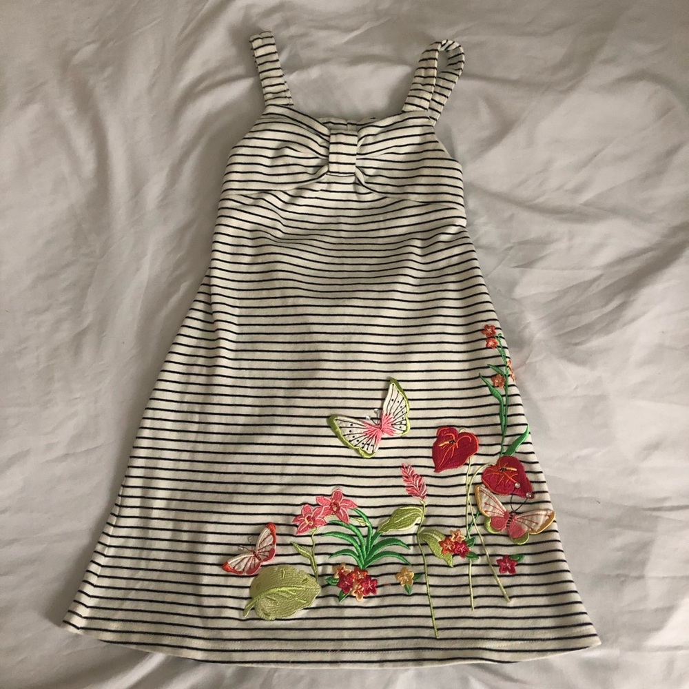 Girls Embroidered Dress
